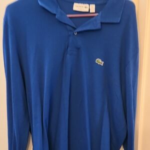 Lacoste Men's Blue Polo Shirt
